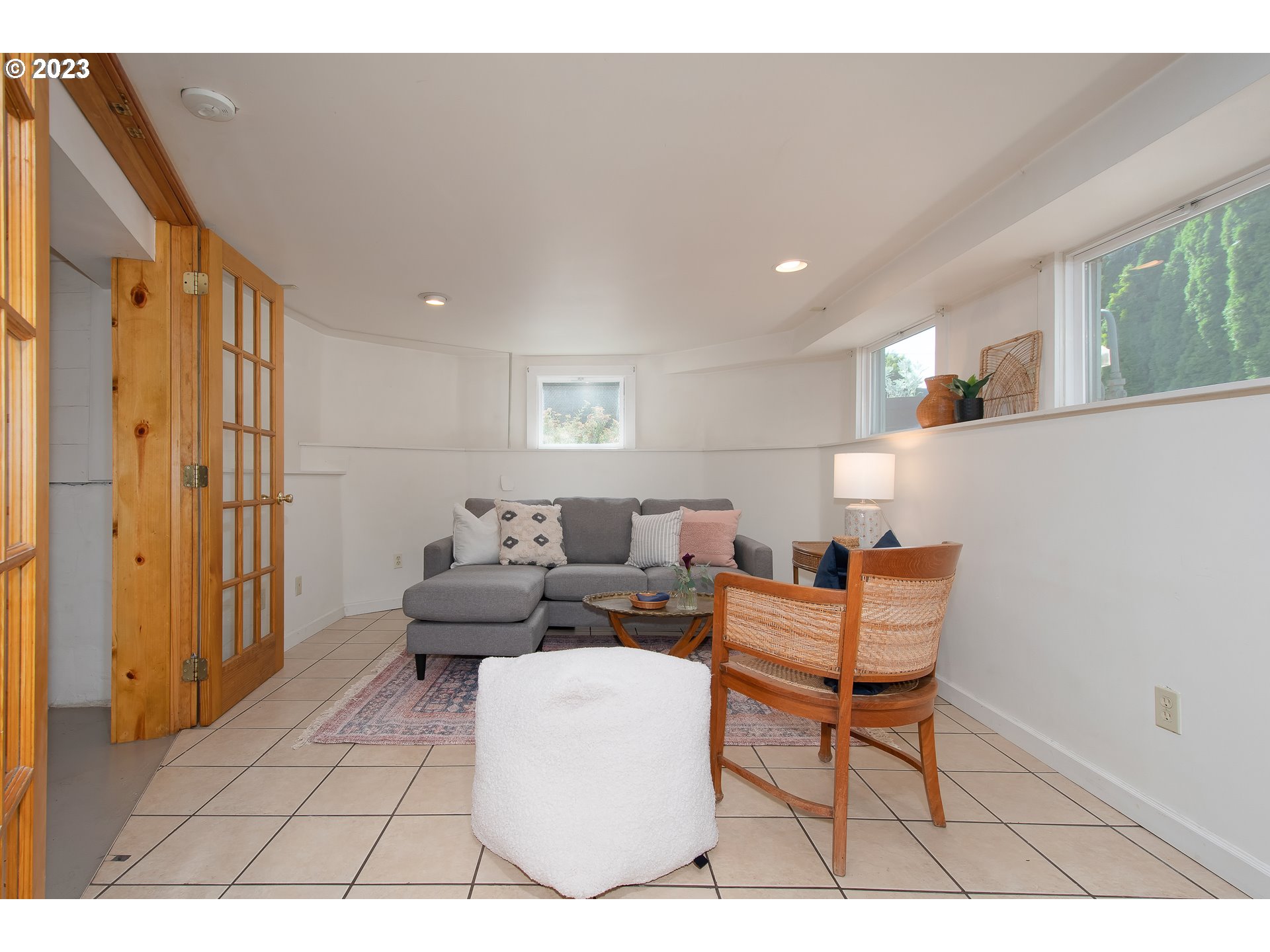3519 Southeast Morrison Street Portland, OR 97214 - Photo 25 of 43 a living room with furniture and a rug