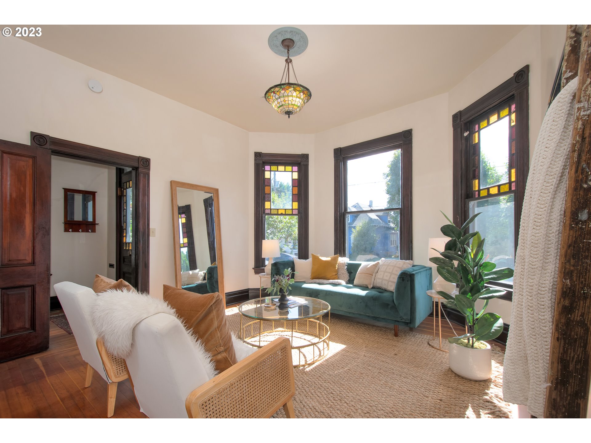 3519 Southeast Morrison Street Portland, OR 97214 - Photo 5 of 43 a living room with furniture and a large window