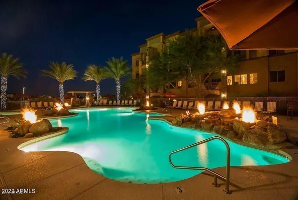 a view of a swimming pool