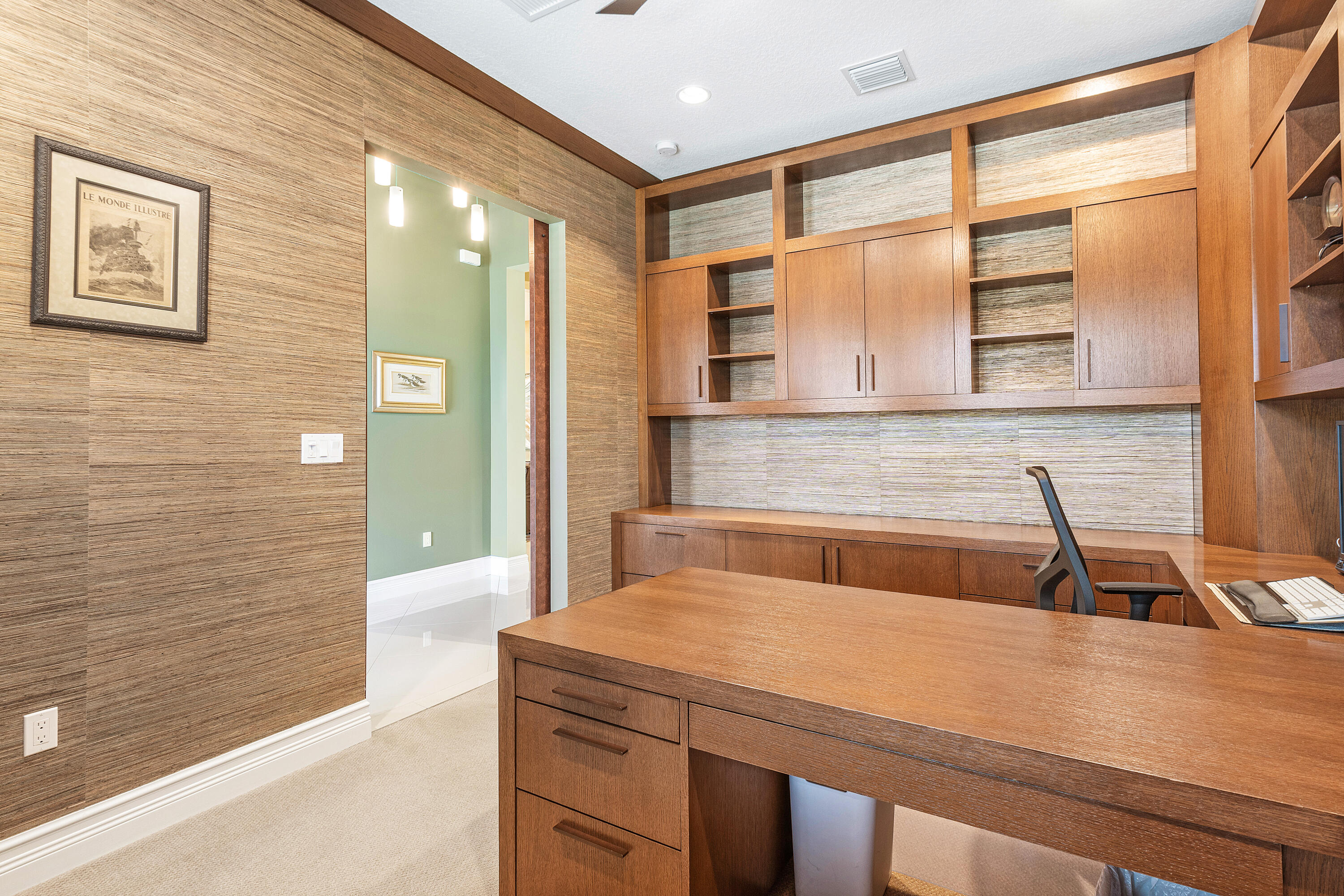 12102 Neptune Peak Drive Boynton Beach, FL 33473 - Photo 25 of 70 Den With Decorative Wallpaper