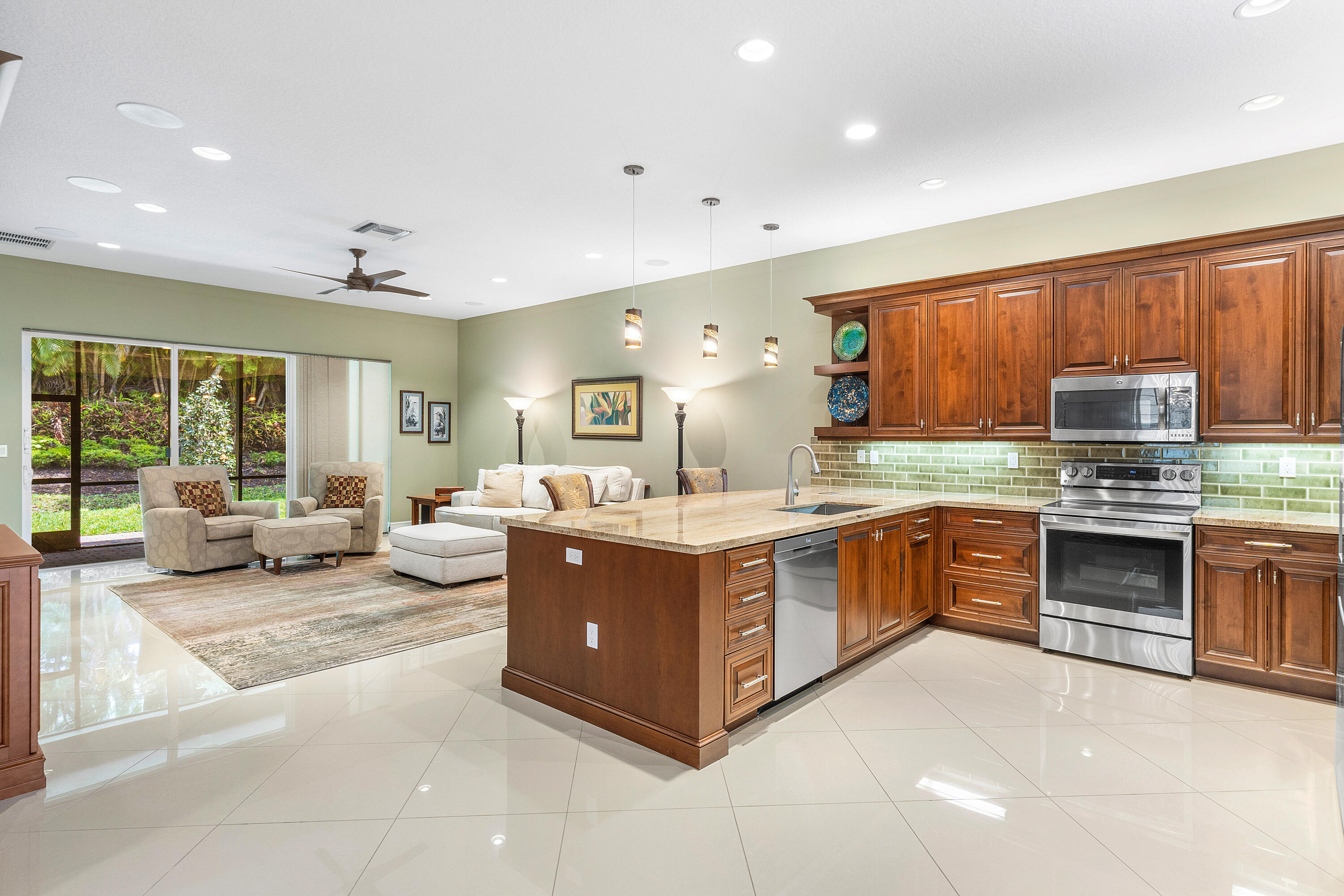 12102 Neptune Peak Drive Boynton Beach, FL 33473 - Photo 10 of 70 Kitchen Is Open To Great Room