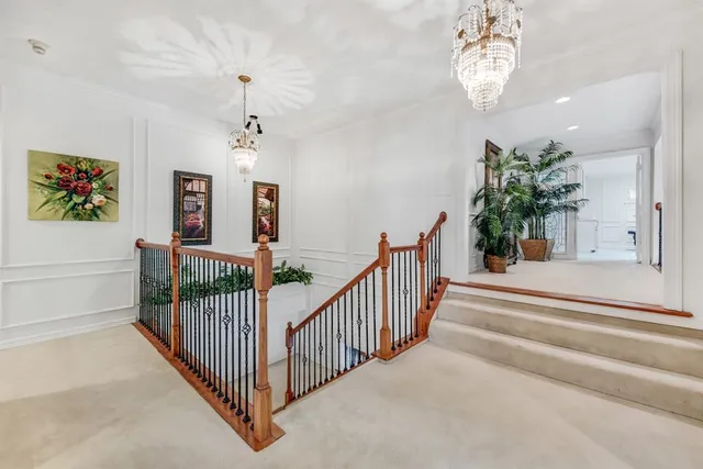 a view of a flower pot with a potted plant