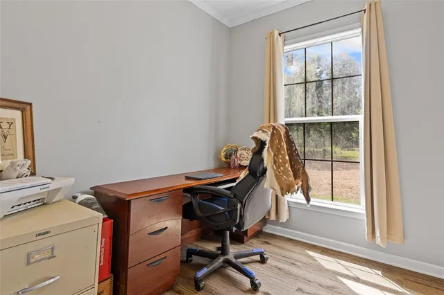 a view of workspace with windows