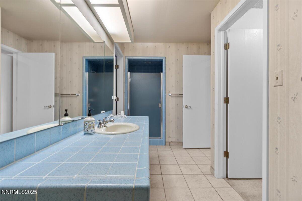 2108 Chicory Way Reno, NV 89509 - Photo 11 of 21 a bathroom with a sink and a mirror