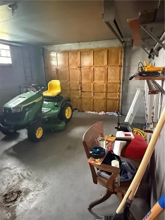view of a room with gym equipment