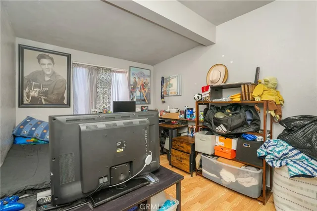 a room with storage and utility