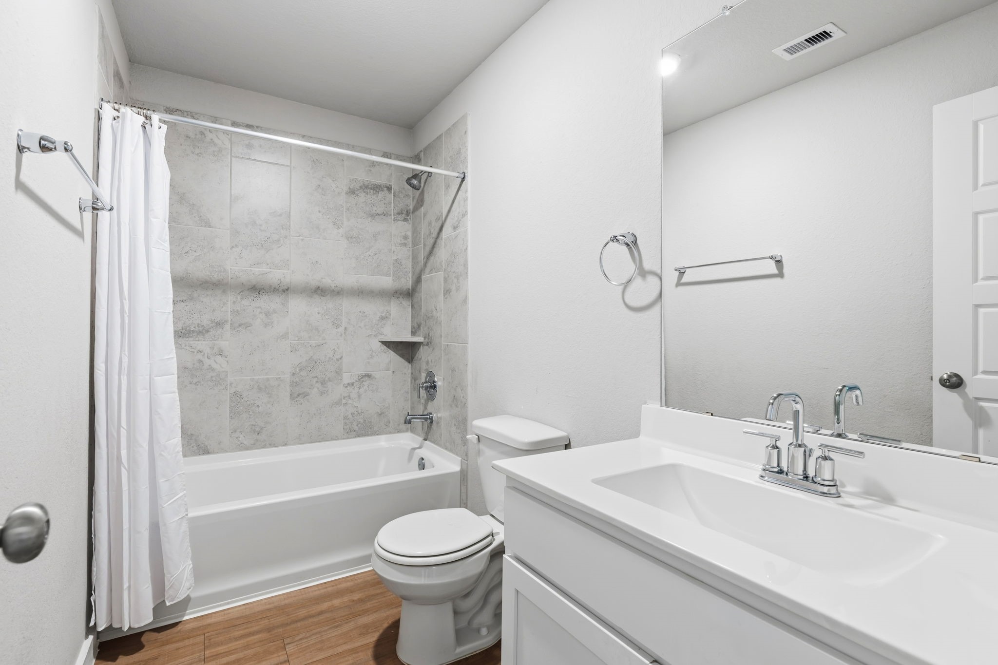 14914 Big Bend Ranch Drive Cypress, TX 77433 - Photo 33 of 49 a bathroom with a sink toilet and shower