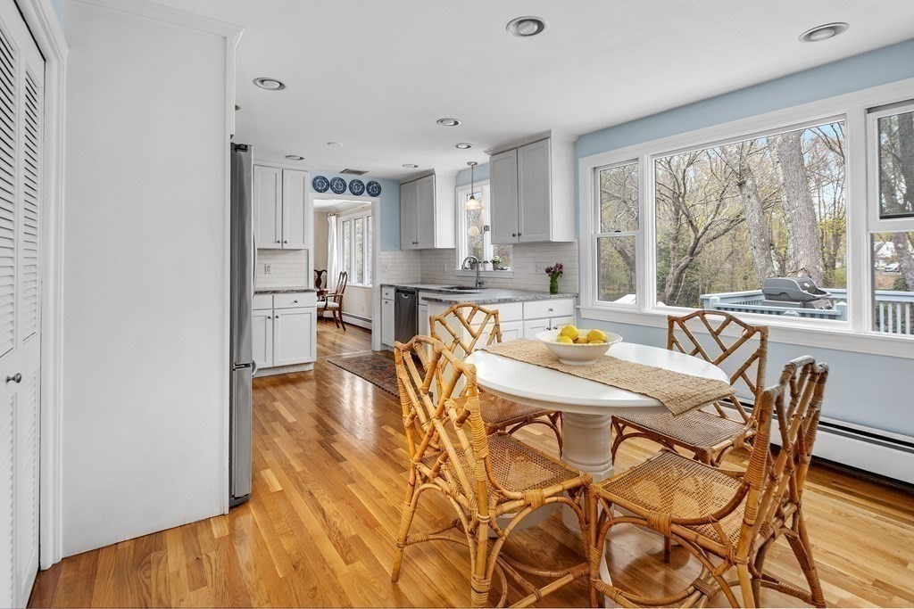 11 Chamberlain Run Hingham, MA 02043 - Photo 5 of 19 a view of a dining room with furniture window and wooden floor