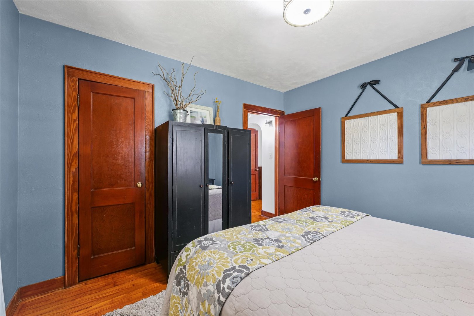 319 West Bond Street Monticello, IL 61856 - Photo 21 of 34 a bedroom with a bed and a closet