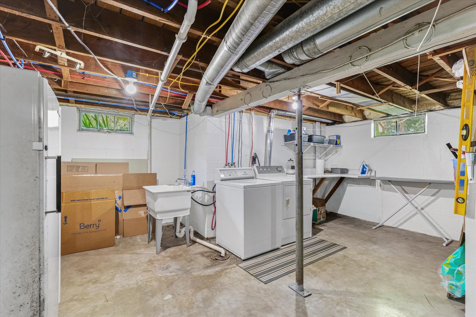 319 West Bond Street Monticello, IL 61856 - Photo 26 of 34 a view of a storage room with chairs