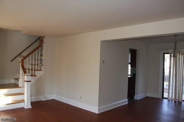 wooden floor in an empty room