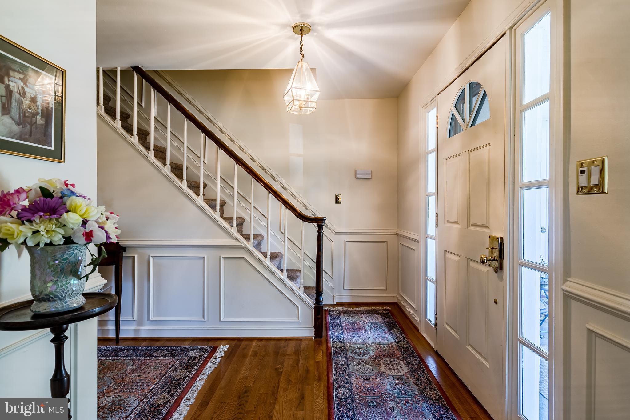 2508 Raven Road Wilmington, DE 19810 - Photo 6 of 54 Entry Hallway with Wainscoting