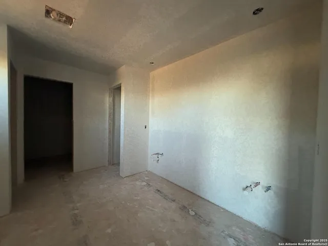 wooden view of an empty room