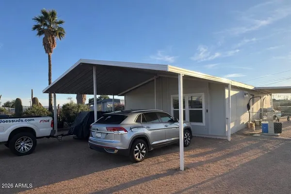a view of a car garage
