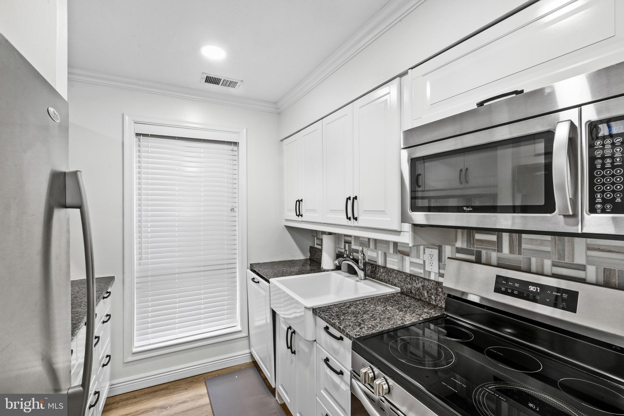22 West Hill Street, Unit R 11 Baltimore, MD 21230 - Photo 15 of 48 Stainless appliances and granite counters