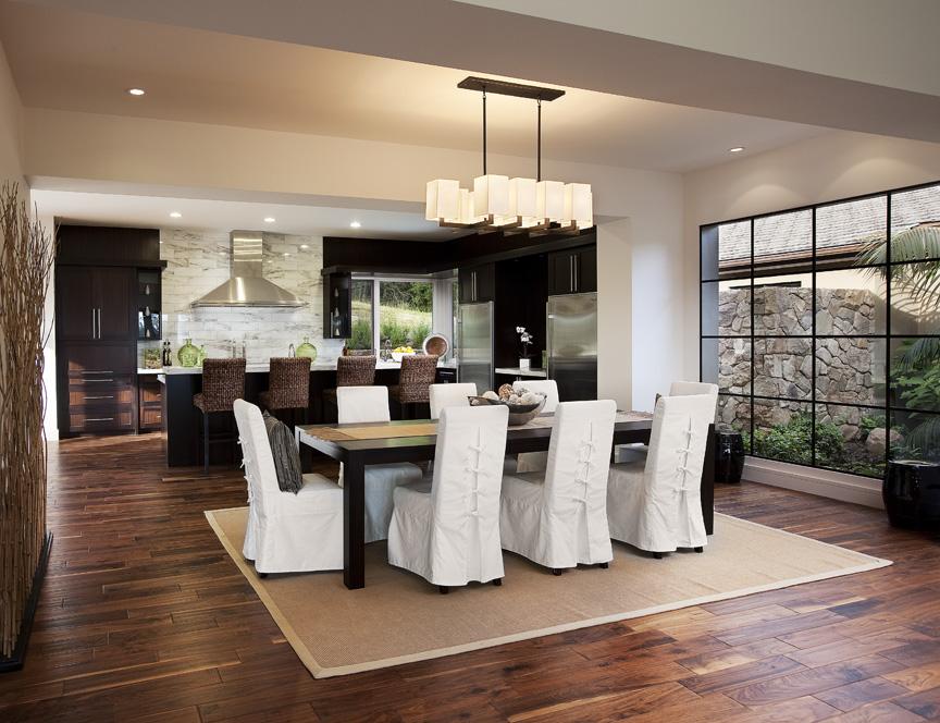 2888 East Valley Road Montecito, CA 93108 - Photo 3 of 7 a view of a dining room with furniture window and wooden floor