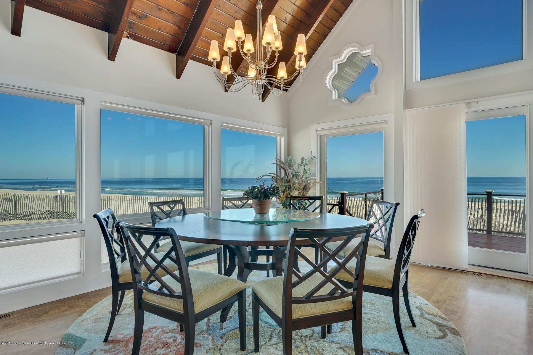 10 East Colony Road Lavallette, NJ 08735 - Photo 11 of 42 a view of a dining room with furniture and wooden floor
