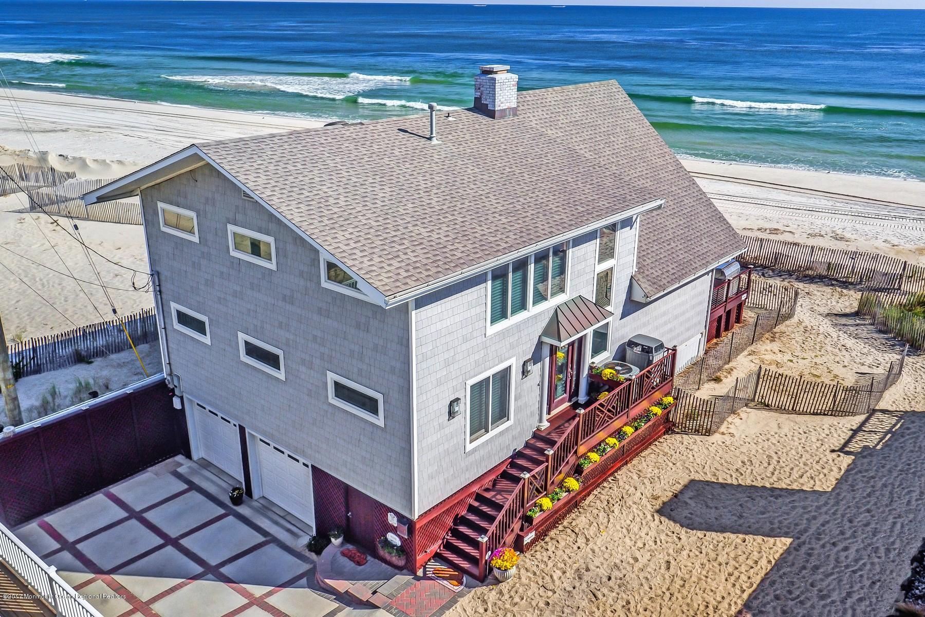 10 East Colony Road Lavallette, NJ 08735 - Photo 2 of 42 a aerial view of a house with a balcony