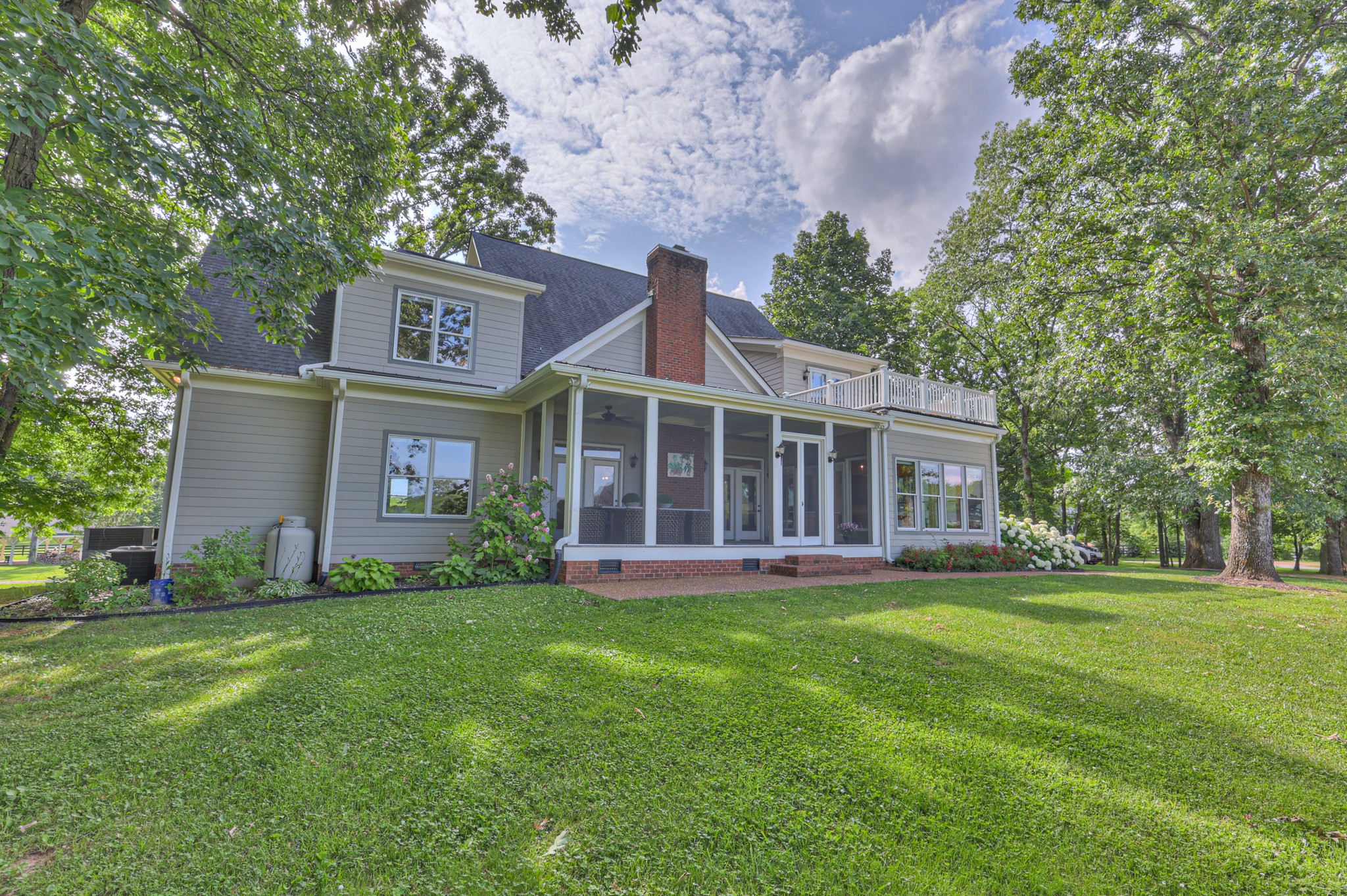 4288 Central Valley Road Murfreesboro, TN 37129 - Photo 58 of 77 a front view of a house with a garden