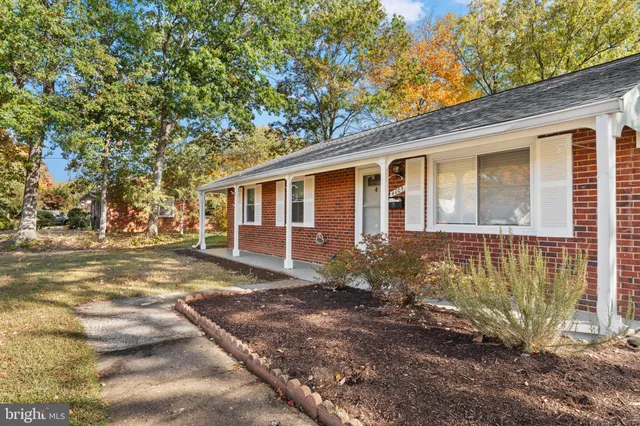 a view of front door of house