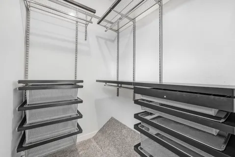 a view of room with stairs