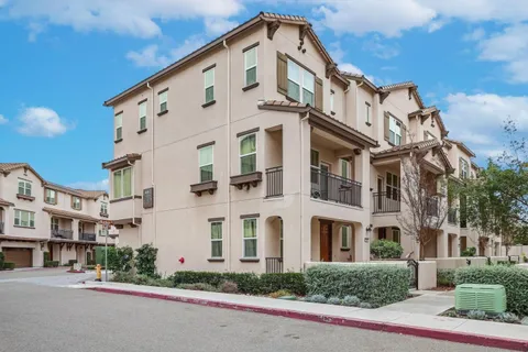 a front view of a building