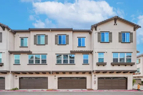 a front view of a building