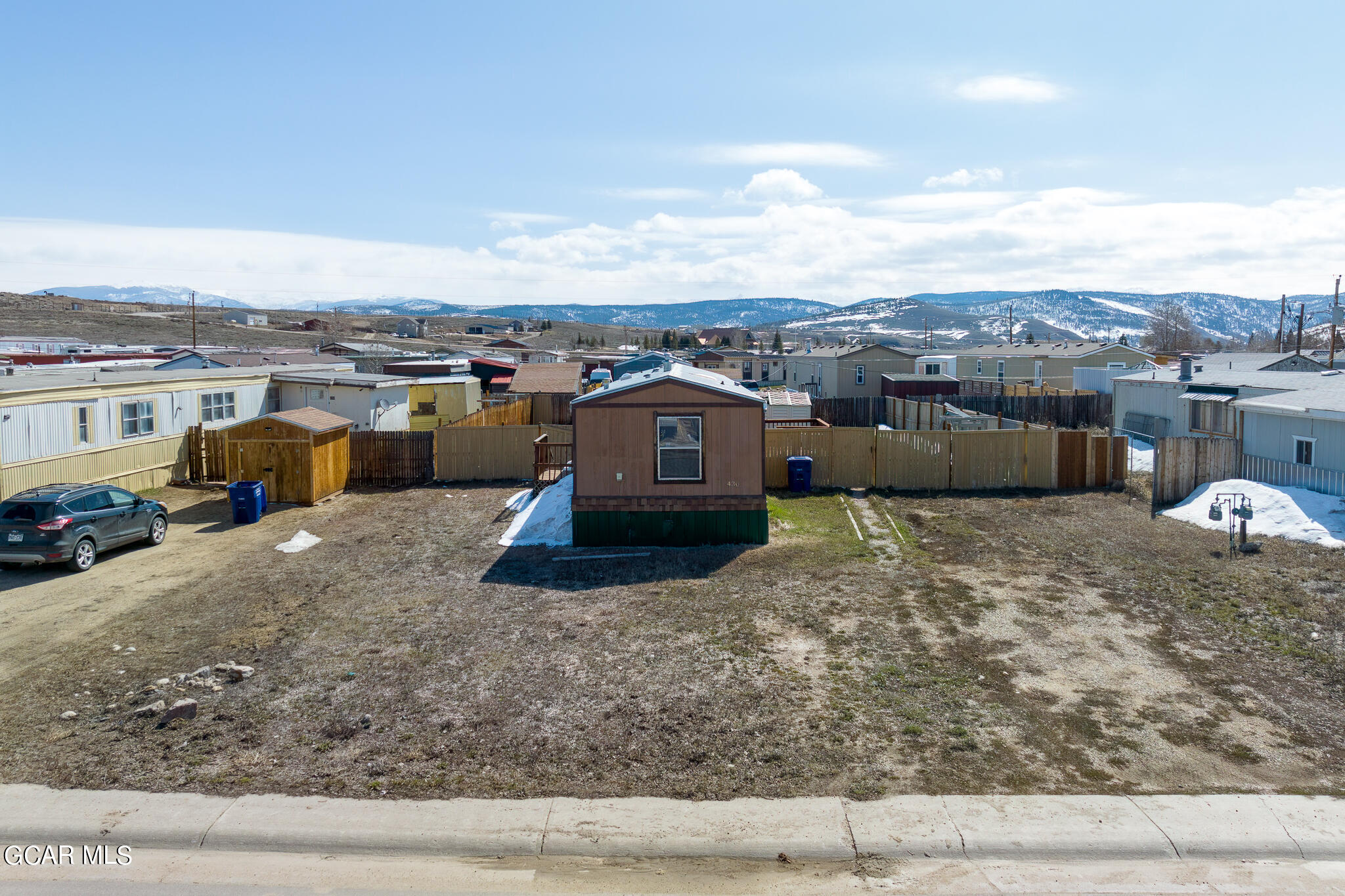 430 Casa Drive Granby, CO 80446 - Photo 29 of 37 a view of a terrace with a flat screen tv