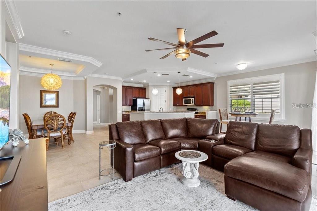 1143 Riverscape Street, Unit A Bradenton, FL 34208 - Photo 21 of 53 a living room with furniture and a large window