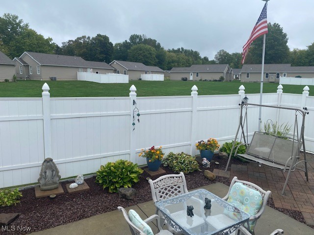 603 South Raccoon Road, Unit 30 Youngstown, OH 44515 - Photo 22 of 36 8" high fence offers privacy and outdoor space