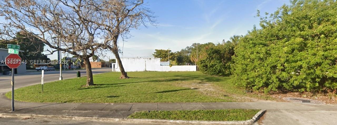 5807 Northwest 17th Avenue Miami, FL 33142 - Photo 2 of 3 a view of a park with large trees