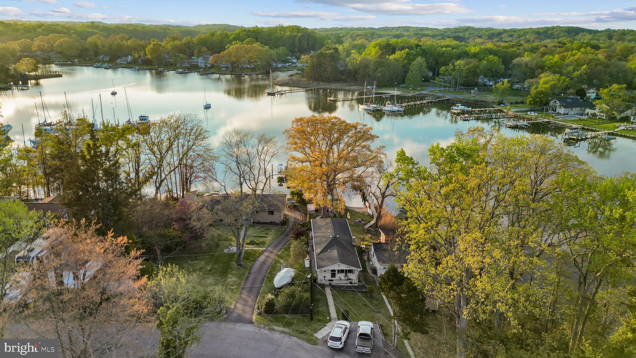 3901 Calawasse Road Edgewater, MD 21037 - Photo 30 of 43 Views of Whitemarsh Creek from Your Front Yard