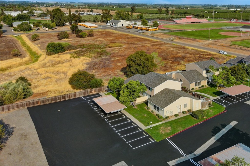 631 North Street Corning, CA 96021 - Photo 8 of 45 an aerial view of residential houses with outdoor space
