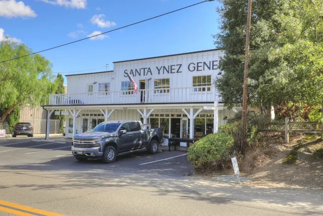 a car parked in front of building