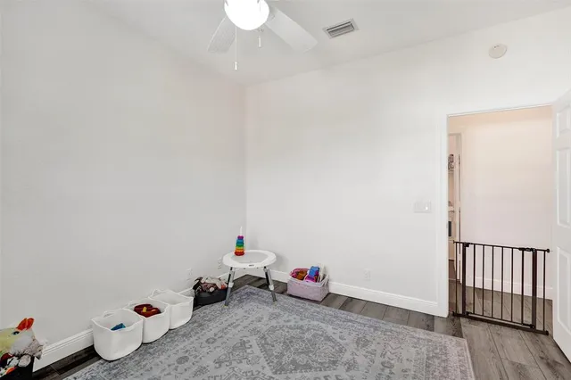 a view of a room with toys