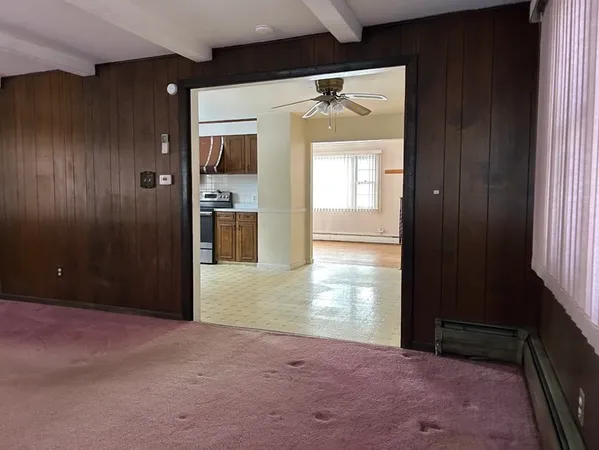 a view of empty room