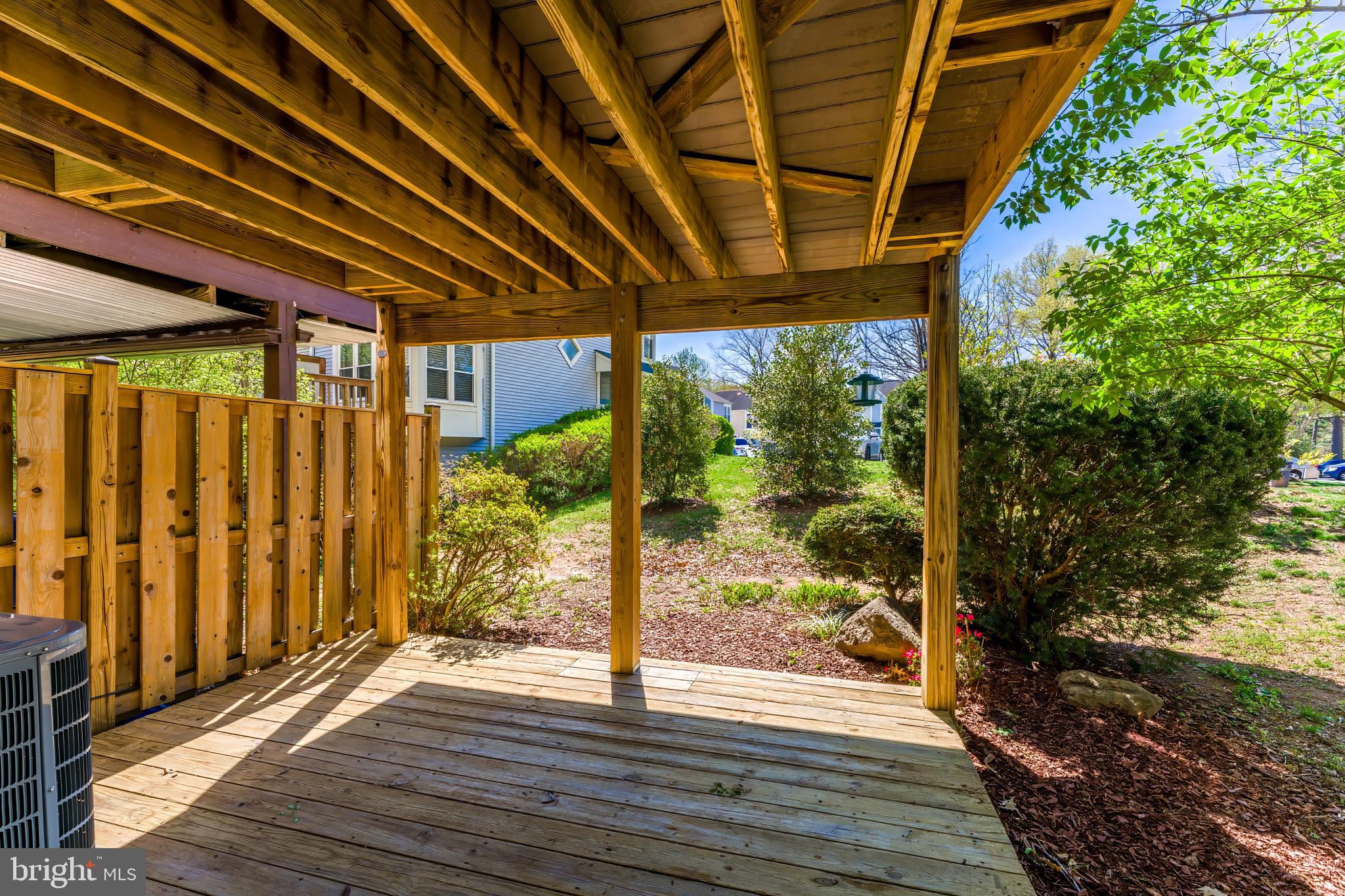 11257 Silentwood Lane Reston, VA 20191 - Photo 44 of 44 a view of porch with wooden floor and outdoor space