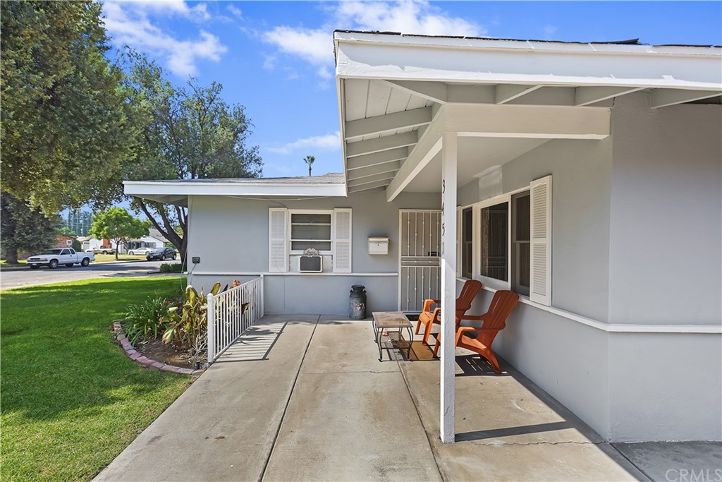 3451 Mono Drive Riverside, CA 92506 - Photo 23 of 24 a view of a house with backyard sitting area and garden