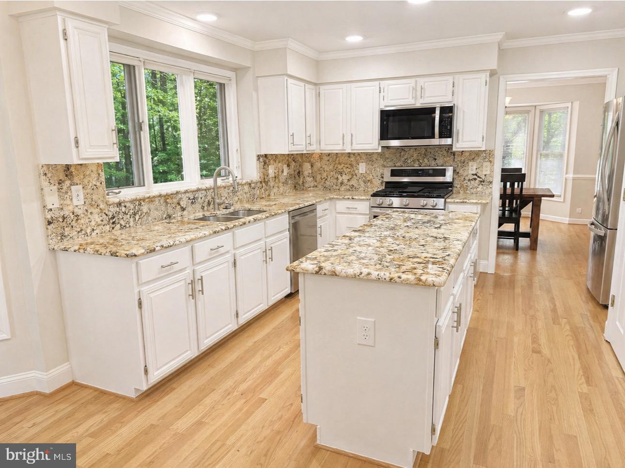 7917 Donegal Lane Springfield, VA 22153 - Photo 12 of 55 Bright and airy modern kitchen space.