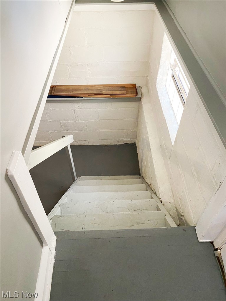 4747 Burleigh Road Cleveland, OH 44125 - Photo 22 of 29 stairs go to basement