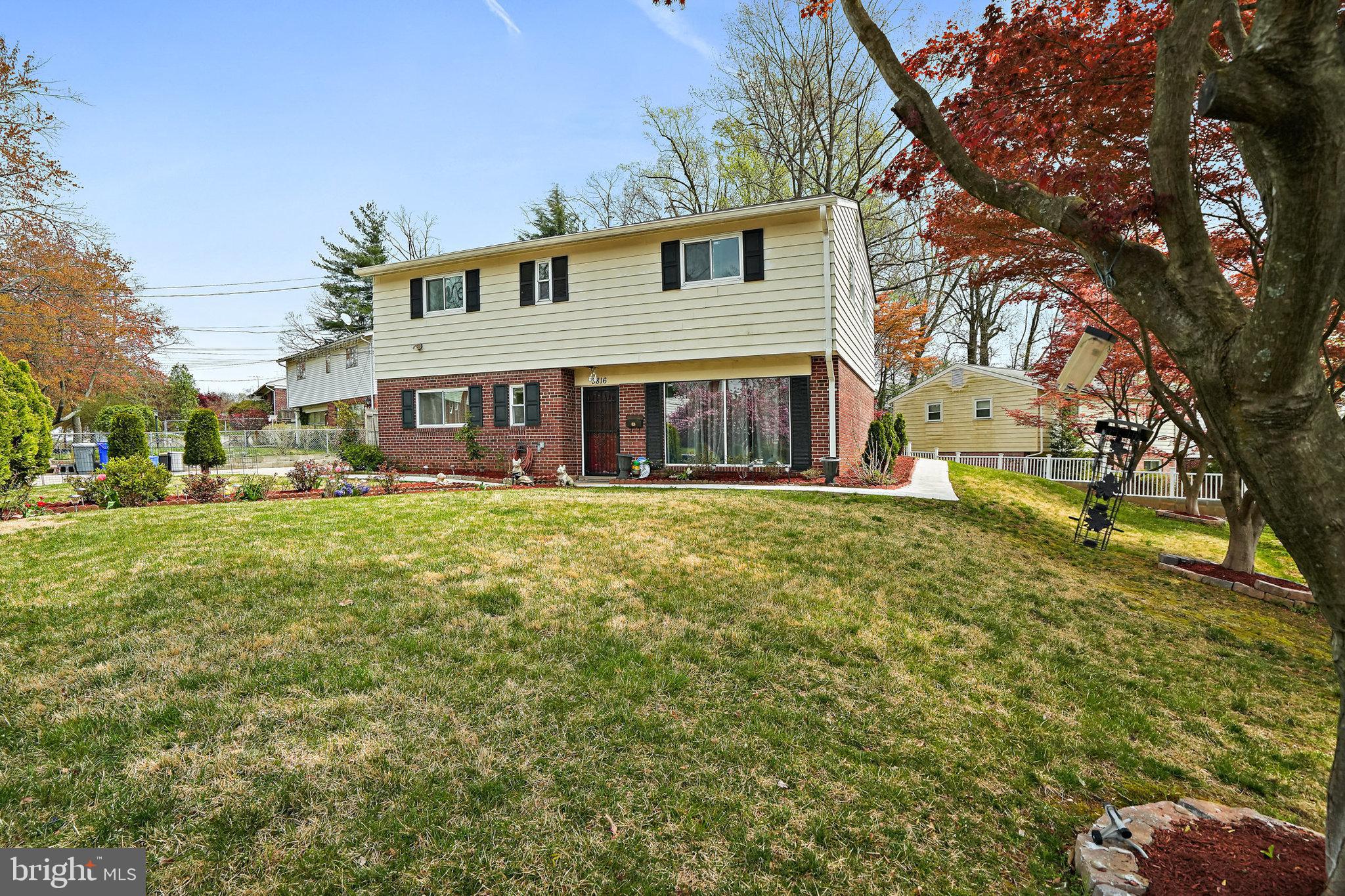 3816 Kayson Street Silver Spring, MD 20906 - Photo 3 of 44 a front view of a house with a yard