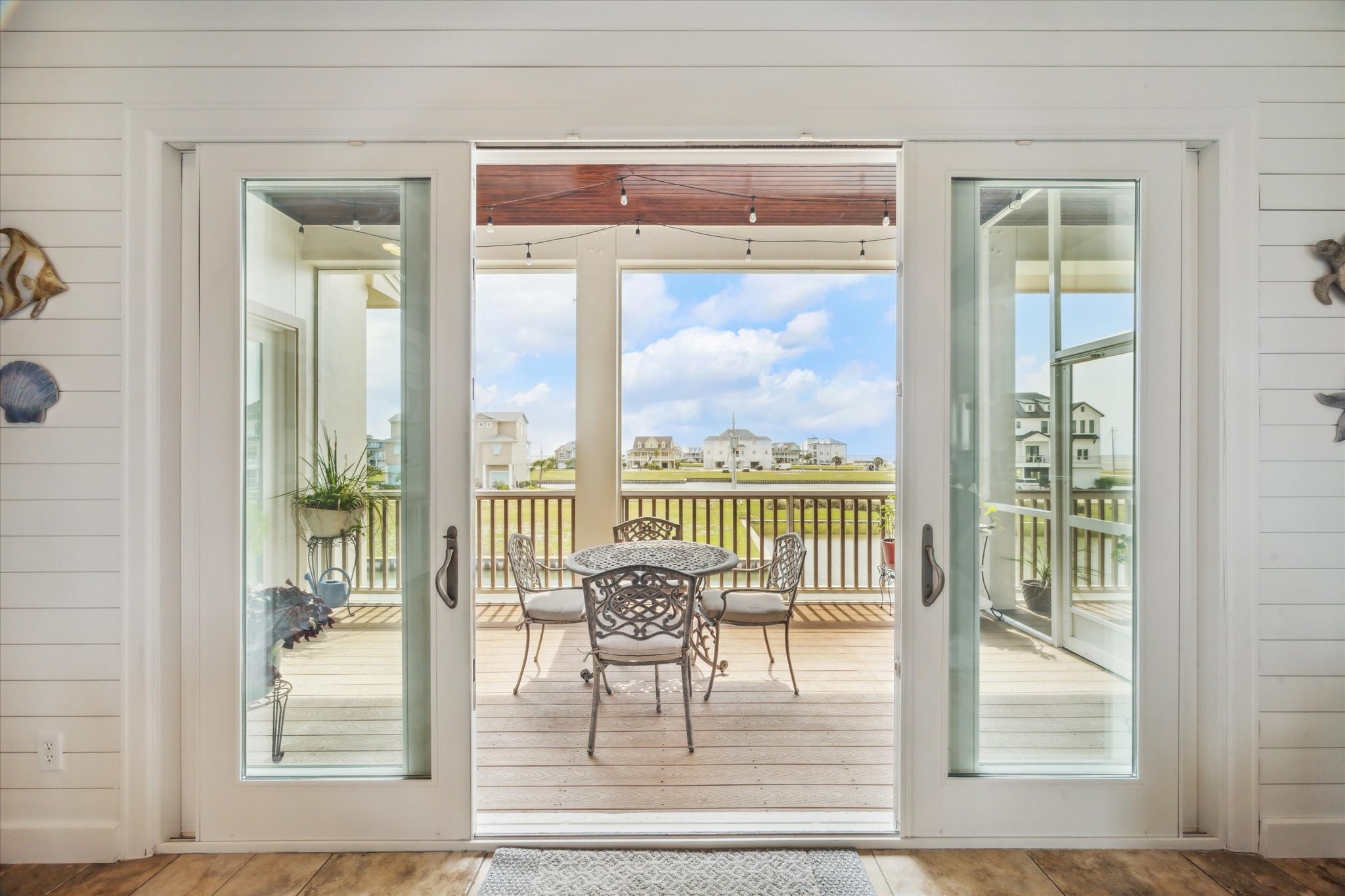 7 Ramrod Hitchcock, TX 77563 - Photo 12 of 41 a view of a room with wooden floor and windows