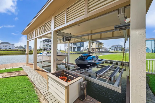 a outdoor living space with furniture