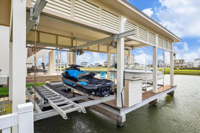 a dining room view with a outdoor seating