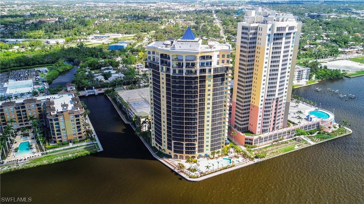 2797 First Street, Unit 1502 Fort Myers, FL 33916 - Photo 37 of 49 a view of a city with tall buildings