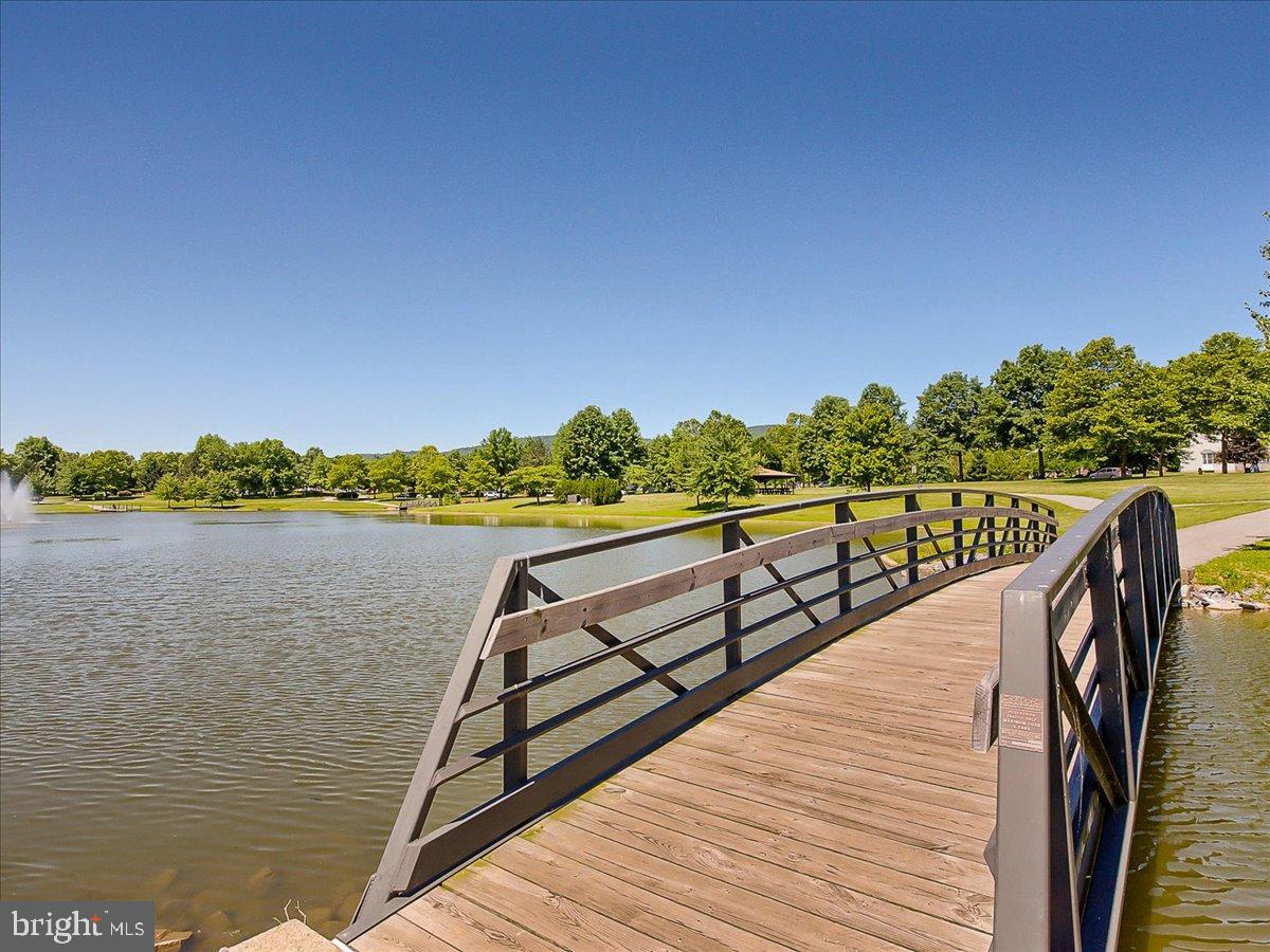 2141 Wainwright Court, Unit BA Frederick, MD 21702 - Photo 32 of 42 Charming bridge over tranquil waters.