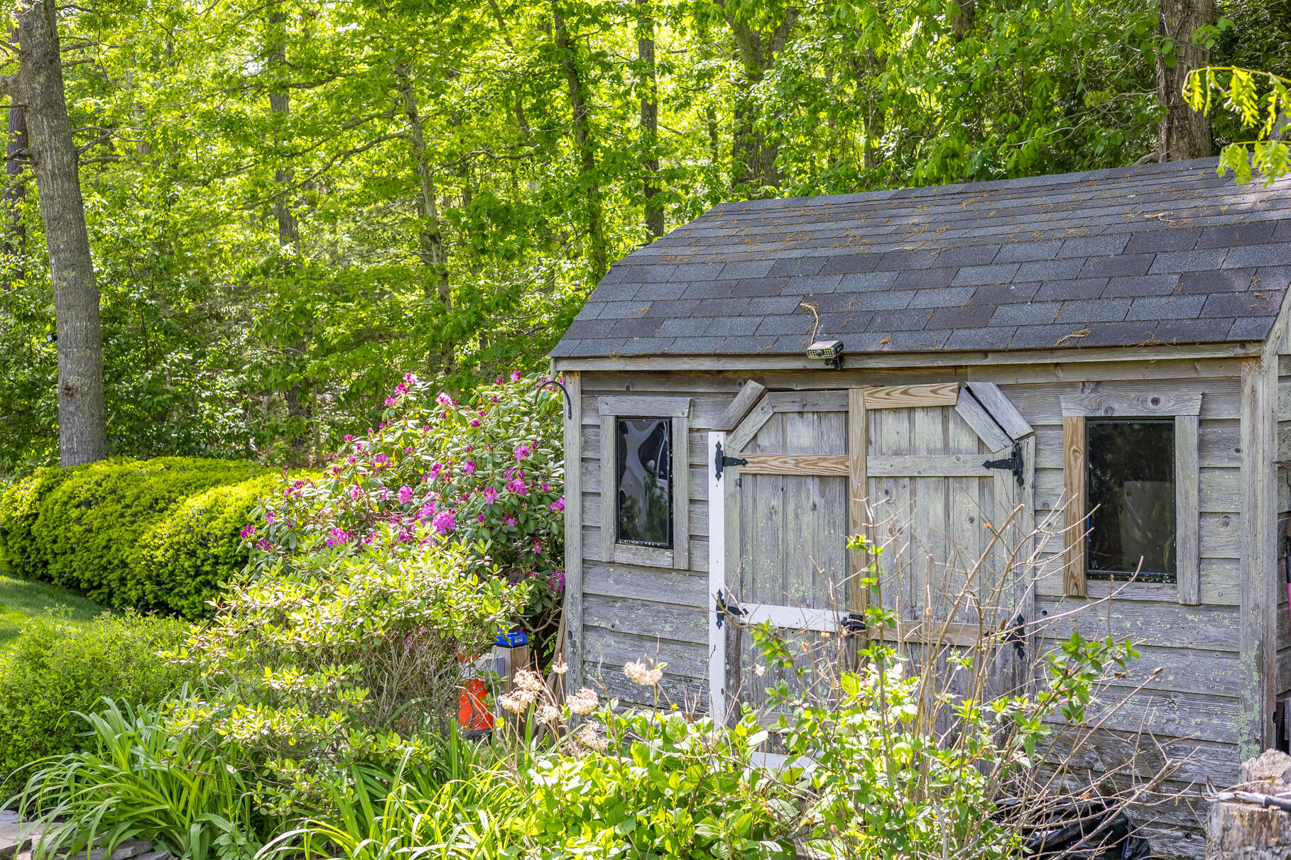 7 Hane Road Mashpee, MA 02649 - Photo 49 of 55 Front Shed Next to extra Parking Lot