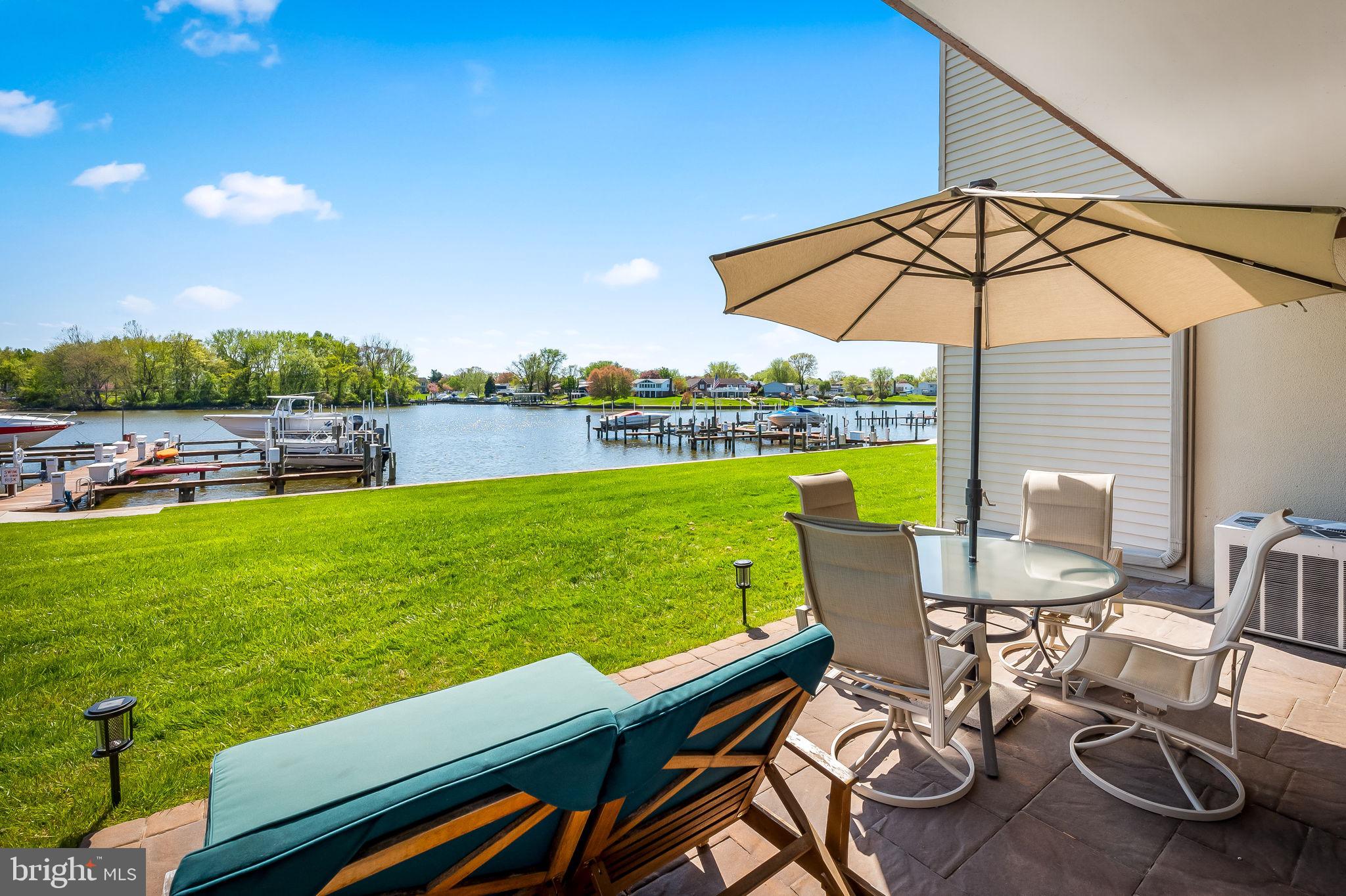 Welcome home! Easy access to your deed boat slip.