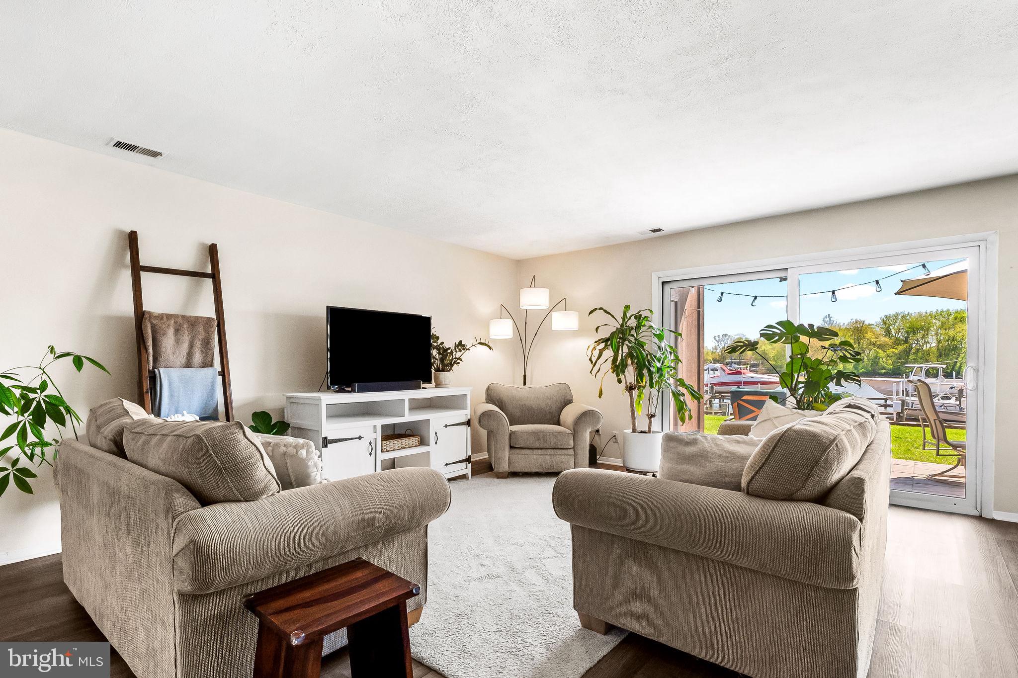 526 Riviera Drive, Unit A Joppa, MD 21085 - Photo 4 of 30 Waterview from the couch!