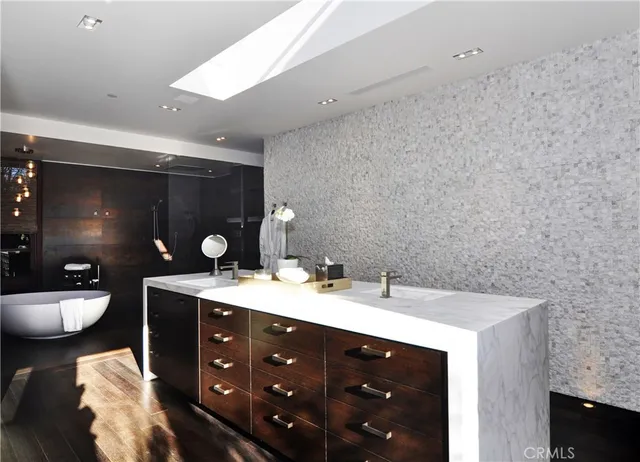 a view of outdoor space with seating area